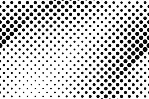 Seamless Halftone Dot Pattern Graphic By Davidzydd · Creative Fabrica