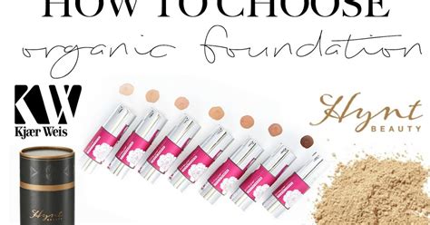 How To Choose An Organic Foundation
