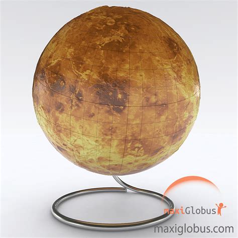 Globe Of Venus Space Relief Maxiglobus Globe Of The World