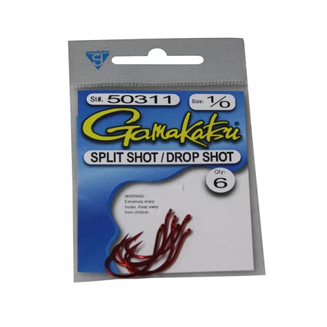 Gamakatsu Drop Shotsplit Shot Hook Hooks Amazon Canada