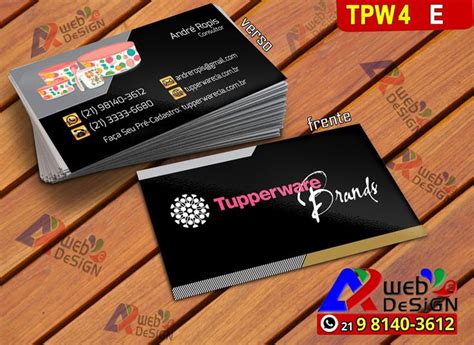 Cartao De Visita Tupperware Criativo Brihoso Tupperware Cartão De