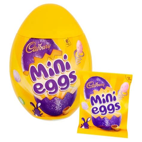 Cadbury Mini Eggs Plastic Easter Egg 231g Tesco Groceries