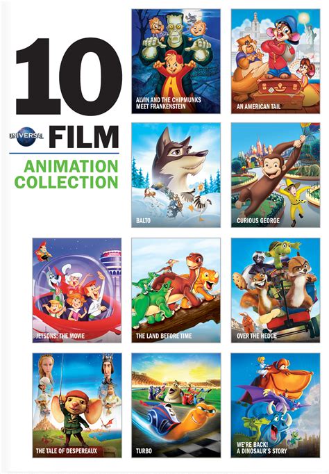 Universal 10 Film Animation Collection Dvd Best Buy