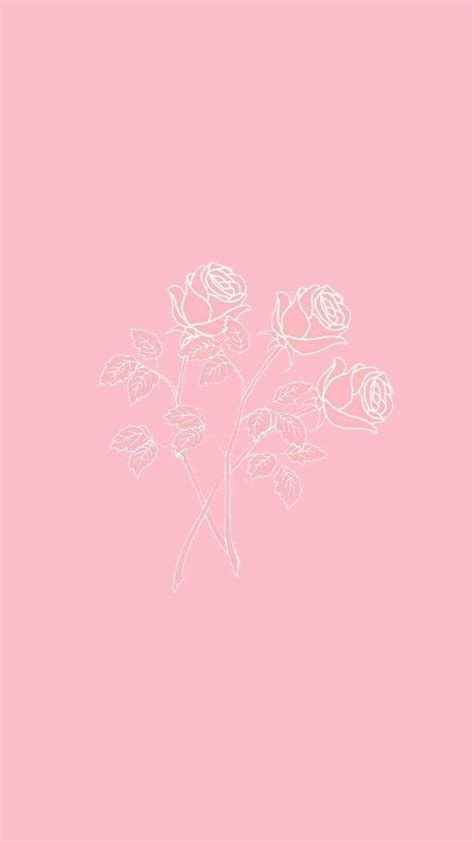Download Iphone Pink Aesthetic Roses Wallpaper