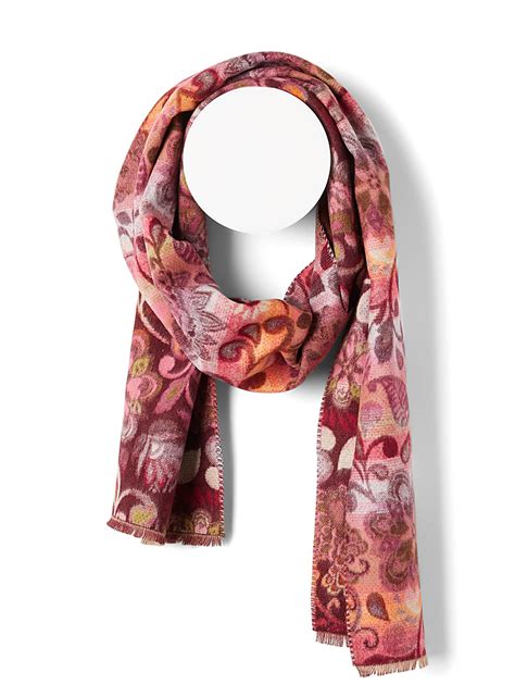 Womens Winter Scarves And Shawls Simons Canada