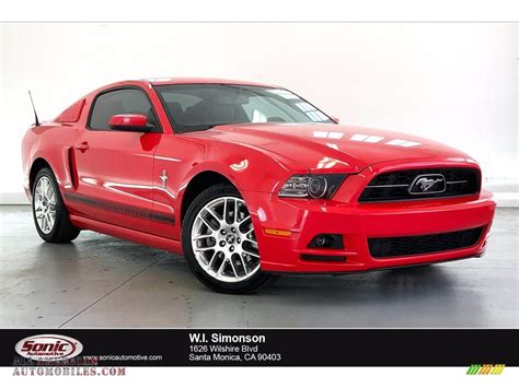 2014 Ford Mustang V6 Coupe In Race Red For Sale 203069 All American