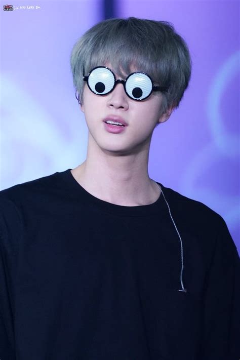 Btss Jin Keeps Wearing Funny Glasses On Their Love Yourself Tour