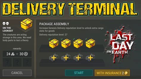 Delivery Terminal Season 14 Last Day On Earth Ldoe Youtube