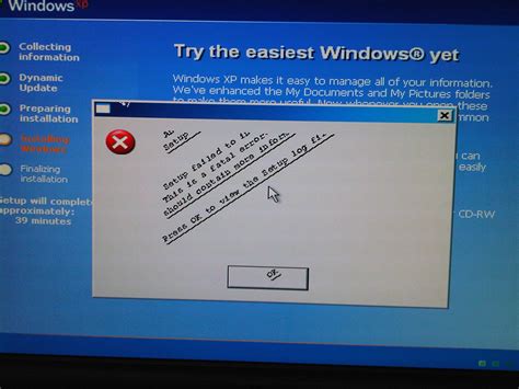 Windows Xp Error Icon