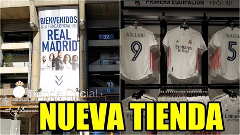 As Es La Nueva Tienda Del Real Madrid En El Santiago Bernab U Youtube