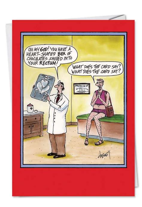 proctologist hilarious naughty valentine s day card
