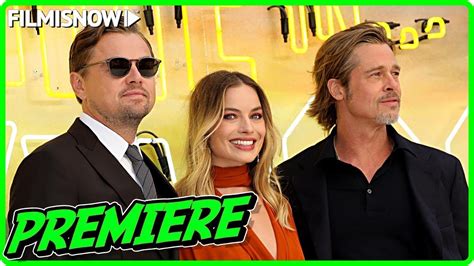 Once Upon A Time In Hollywood London Premiere Cast Director