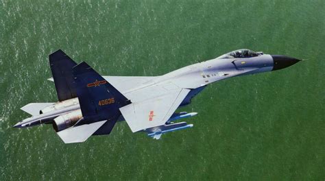 China Air Forces J 11b Fighter Equipped With China Made Engines