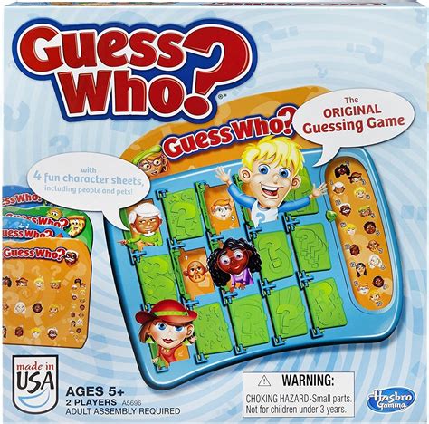 Guess Who Game Board Games Amazon Canada