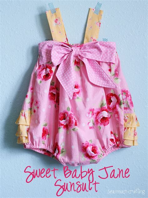 Sew Much Crafting Sweet Baby Jane Sunsuit