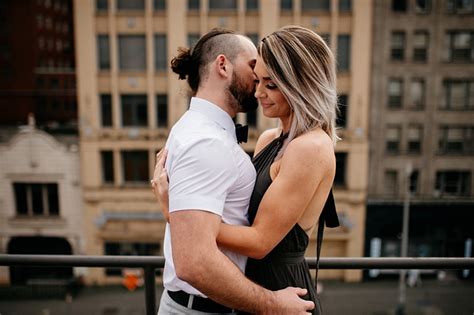 Seattle Parking Garage Engagement Photos And The Nest At The Thompson Seattle Engagement Photos