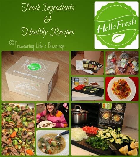 Healthy eating starts with learning new ways to eat, such as adding more fresh fruits, vegetables, and whole grains and cutting back on foods that have a lot of fat, salt, and sugar. Hello Fresh - Treasuring Life's Blessings
