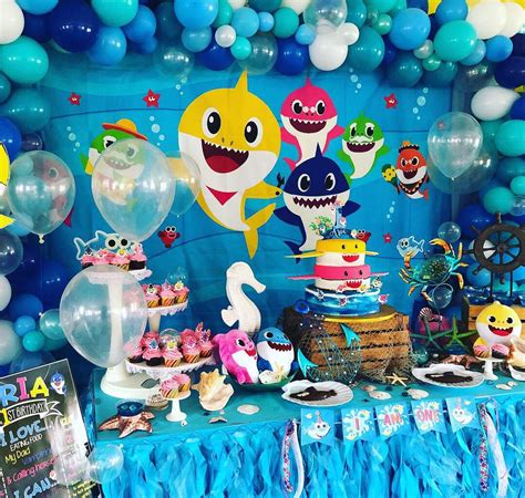 Baby Shark Birthday Party Ideas Photo 1 Of 11 Catch My Party