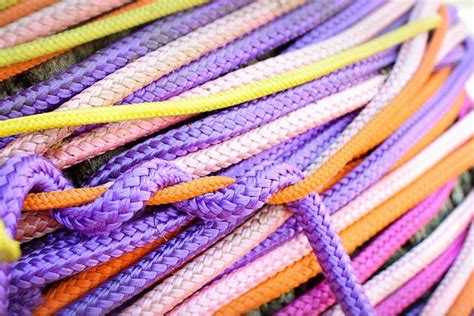 Full Frame Shot Of Multi Colored Ropes Id 129005705