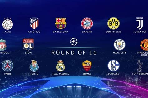 These round brackets are great. Betting The 2019 Champions League Round of 16?