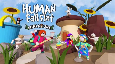 Human Fall Flat MINIATURE Launch Trailer OUT NOW On PC Curve Games YouTube