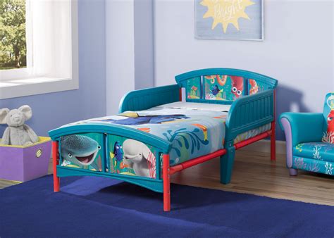 The first night or two will probably be the toughest, but you have to be consistent in putting them back to bed every single time. Disney /Pixar Finding Dory Plastic Toddler Bed