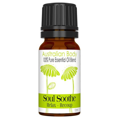 Soul Soothe Pure Essential Oil Blend 10ml Clarity Massage And Wellness