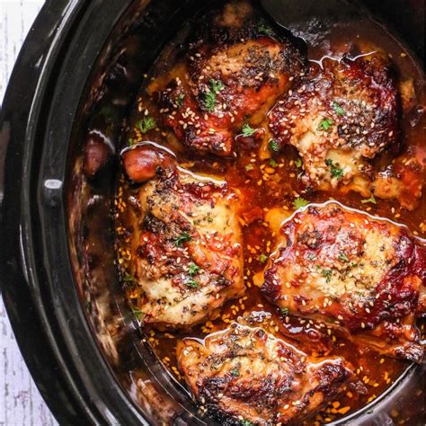 Nothing screams cozy—not to mention effortless—like throwing ingredients into a slow cooker in the a.m. Crock Pot Chicken Thighs are tender and full of flavor ...