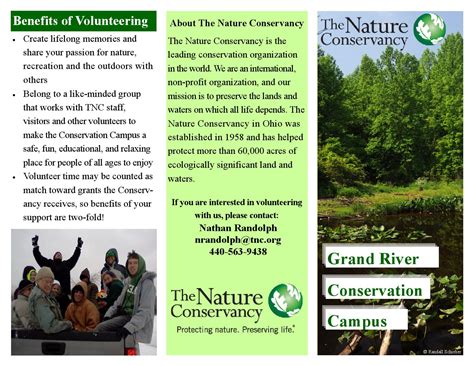 The Nature Conservancys Grand River Conservation Campus Brochure By