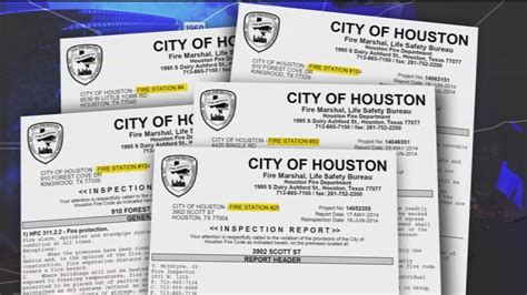 Mayor Annise Parker City Is Following Fire Inspection Rules Abc13