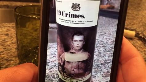By treasury wine estates vintners limited bring the story of 19 crimes to life with this augmented reality application. 19 Crimes Augmented Reality - YouTube