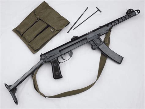 Deactivated Polish Pps 43 Sub Machine Gun 1952 Dated Sold