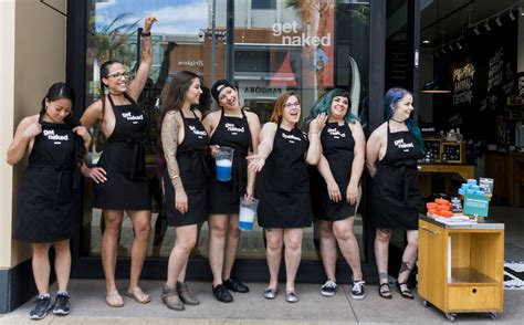 Lush Employees Go ‘naked For A Cause — Video Las Vegas Review Journal