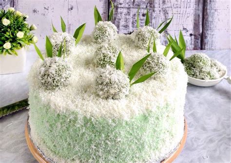 Resep Klepon Cake Ondeh Ondeh Cake Oleh Faraleyama Cookpad