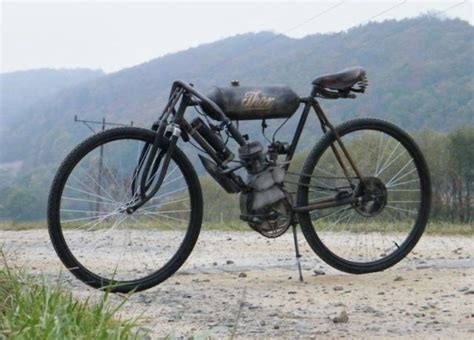 1909 Thor Board Track Racer Motorcycle Replica Steampunk Rat Rod Bike