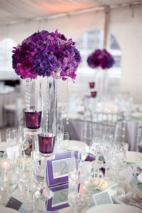 Cheap wedding table overlays on alibaba.com are durable and last long when used carefully. 37 Trendy Purple Wedding Table Decorations | Table ...