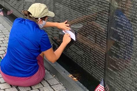 Why The Wall Will Send You A Rubbing Of A Vietnam Veterans Name