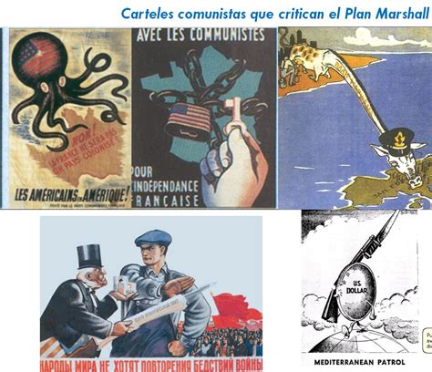 El plan marshall, cuyo nombre oficial fue european recovery program, fue un programa mediante el. creartehistoria: Propaganda sobre el Plan Marshall