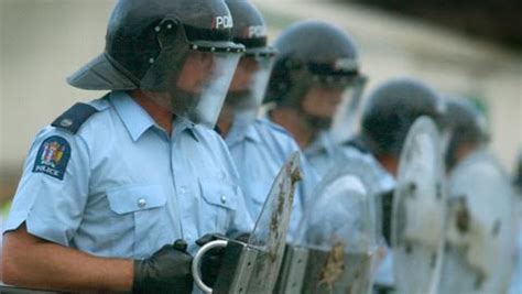 Over the course of 56 days in which the racially selected team toured new zealand, great violence and chaos erupted at every test match and even outside the parliament building in wellington. A "Menu" Of Protest: Confronting Riot Police shouldn't be ...