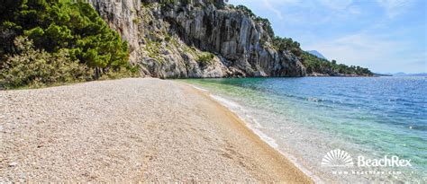 Beach Nugal Makarska Dalmatia Split Croatia