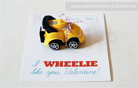 Rambling Renovators A Wheelie Cute Valentine Valentine Candy