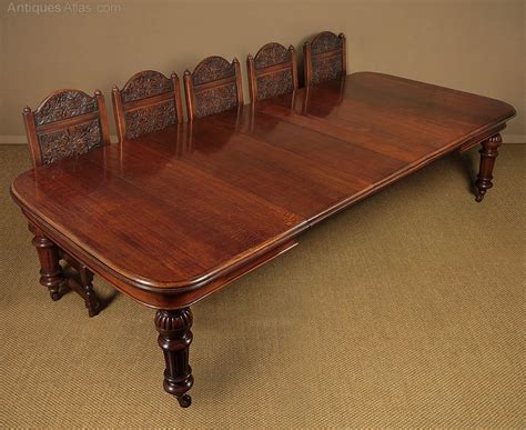 The oak dining table have prime qualities and discounts that give you value for money. 12 Seater Extending Oak Dining Table C.1880. - Antiques Atlas