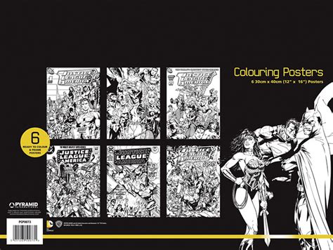 Libro Da Colorare Dc Comics Justice League Idee Per Regali Originali