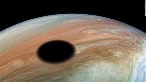 Nasa Discovered A Black Spot On Jupiter 2200 Miles Long Cnn