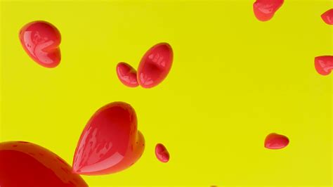 Many Red Hearts Falling Into Pile Of Hearts Stock Motion Graphics Sbv
