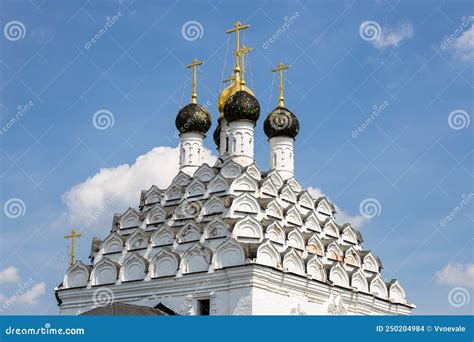 Dome Of Church Of St Nicholas In Posad In Kolomna Stock Photo Image