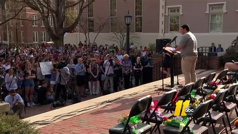 Parkland Students Among Hundreds At Unc Anti Gun Violence Rally Abc11