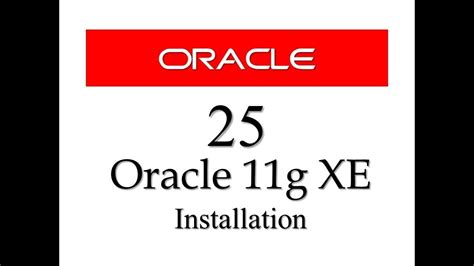 Please go to the oracle database xe community support forum for help, feedback, and enhancement requests. How to install oracle 11g Express Edition in windows - YouTube