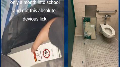 Popular ‘devious Lick Tiktok Challenge Encourages Students To Steal