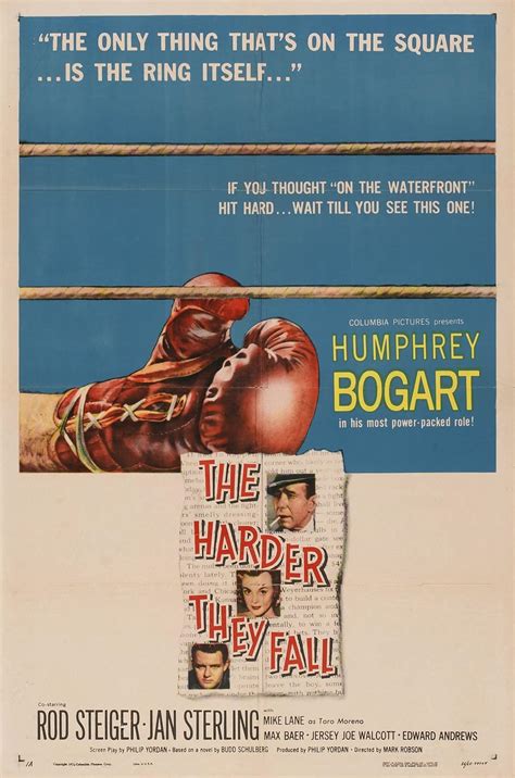 The Harder They Fall 1956 IMDb